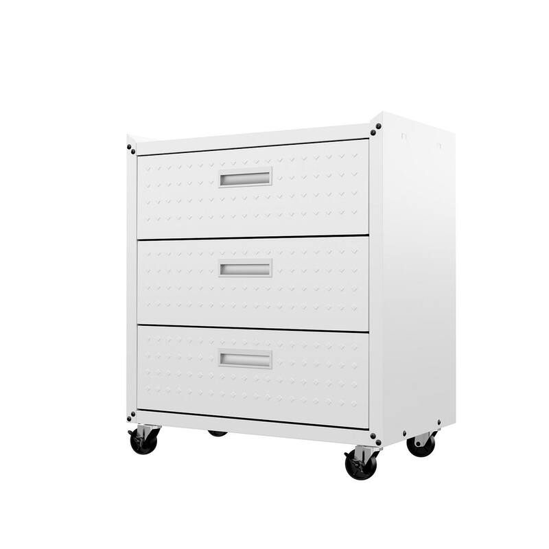 Fortress 31.5" Mobile Garage Chest with Drawers