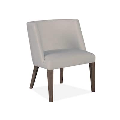 Magnussen Home Kavanaugh Weathered Kona Brown Upholstered Host Chair Two Pack - 25''W x 25''D x 32''H