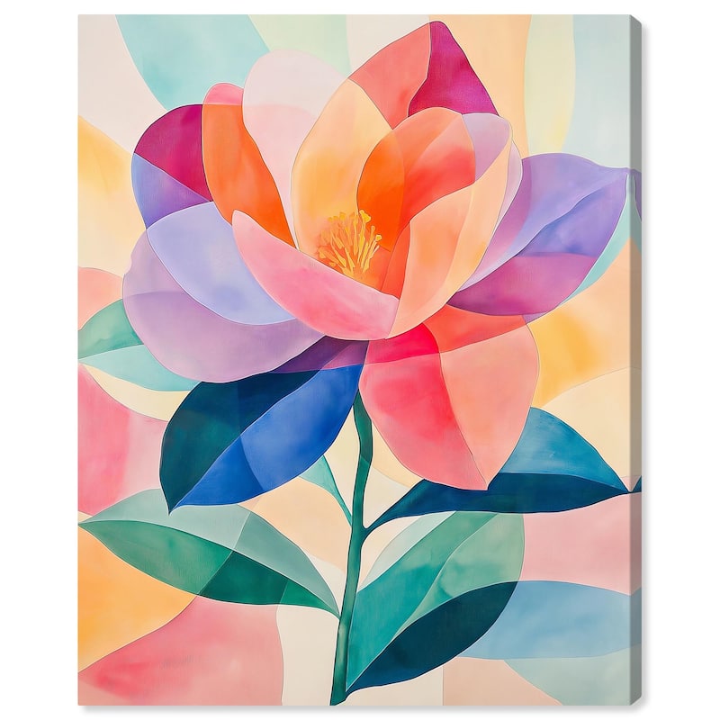 Ail Geofloral II Canvas by Art Remedy, Gallery Wrapped - 24" x 30"