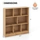 preview thumbnail 4 of 18, Costway 8-Cube Bookcase 41" Wooden Toy Storage Organizer for Kids - See Details