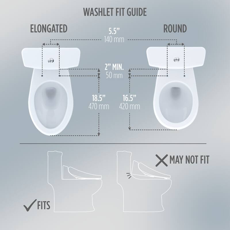 TOTO SW3346 Washlet S2 Electronic Bidet Toilet Seat With Instantaneous