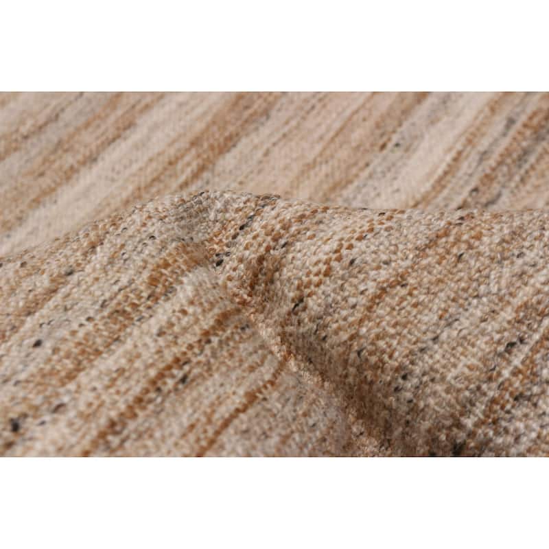 Boho Tan Kilim 5'6" x 7'6" - 5'6 x 7'6