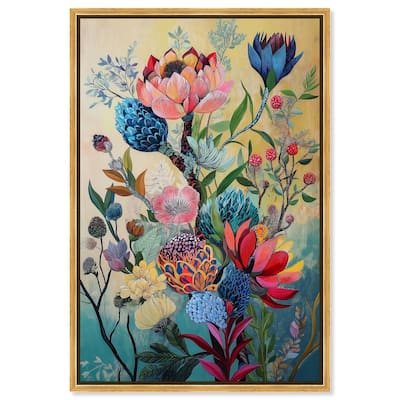 Exotic Bloom Medley I Canvas by Art Remedy