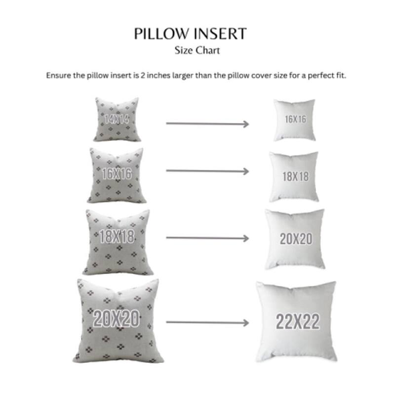 Fabdivine Linen Boho Block print pillow Cover