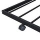 preview thumbnail 30 of 28, Full Size Metal House Bed with Twin Size Trundle