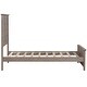 preview thumbnail 27 of 30, Farmhouse Wooden Platform Bed with Panel Headboard for Teen Room