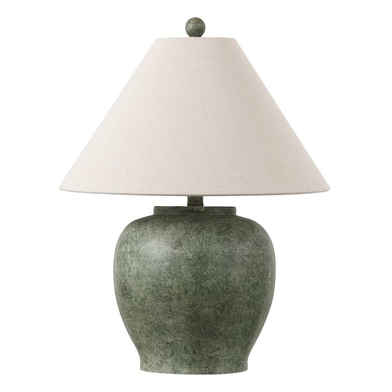 SAFAVIEH Dylan 22-inch Resin Table Lamp (LED Bulb Included) - 17"W x 17"D x 22"H