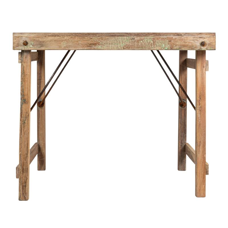 Reclaimed Wood Folding Table