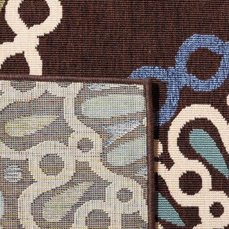 SAFAVIEH Veranda Elsi Geometric Medallion Indoor/Outdoor Area Rug