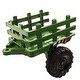 preview thumbnail 15 of 16, 12V Kids Ride On Tractor with Trailer, Battery Powered Electric Car w/ Music, USB, Music,LED Lights, Vehicle Toy for 3 to 6 Ages