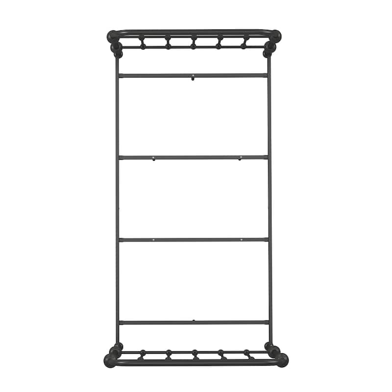 Giselle Antique Dark Bronze Iron Metal Bed by iNSPIRE Q Classic