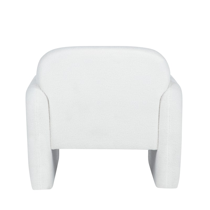 Stylish and Minimalist Single Sofa Chair with Arms and Pillow, Armchair, Accent Chair for Living Room, Bedroom, Study