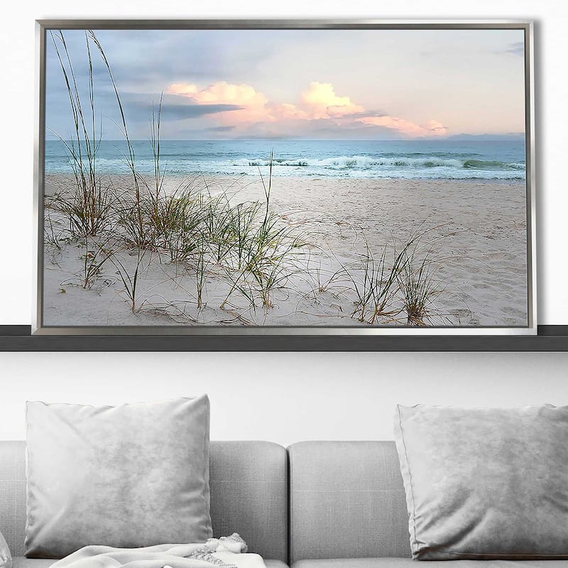 "Beach Driftwood" Print on Floating Canvas