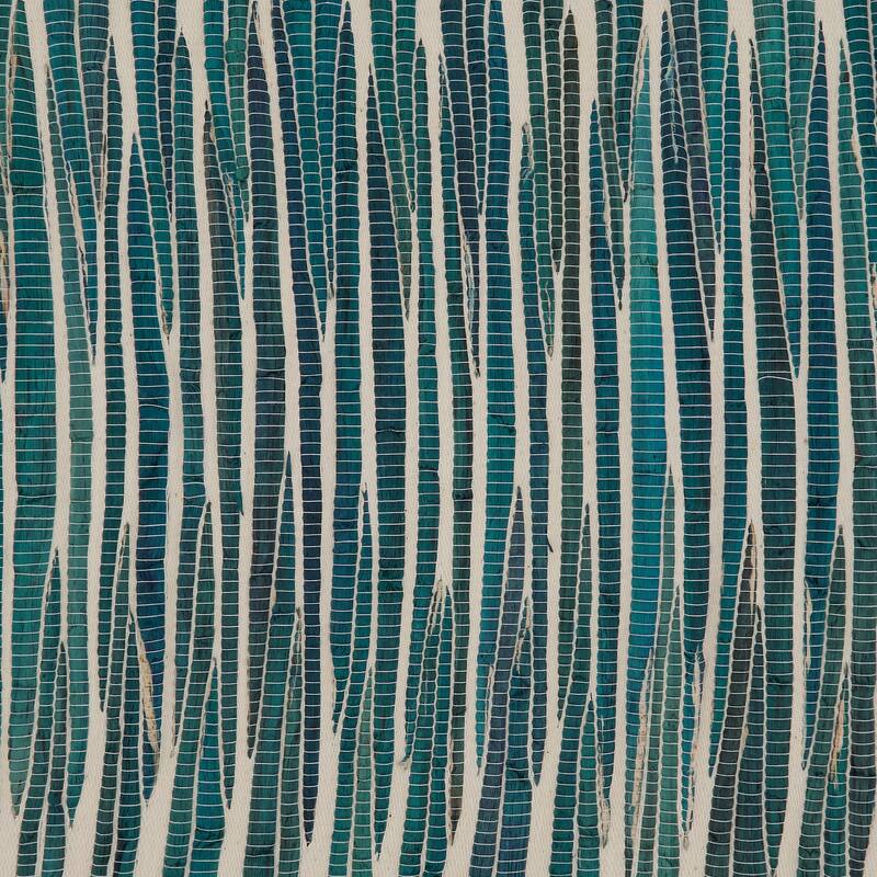 Long Table Runner With Water Hyacinth Design