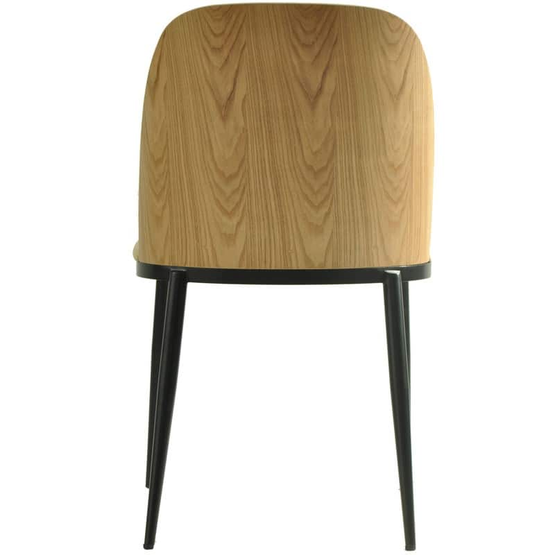 Tule Modern Velvet, Leather, or Suede Fabric Upholstered Dining Chair with Metal Legs for Home, Cafe, Restaurant (Set of 2)