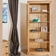 preview thumbnail 19 of 22, Wood Bookcase 5 Shelf Corona Collection | Furniture Dash