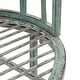 preview thumbnail 20 of 24, SAFAVIEH Outdoor Living Lara Victorian Scroll Iron Kissing Bench - 44" W x 24" L x 30.8" H