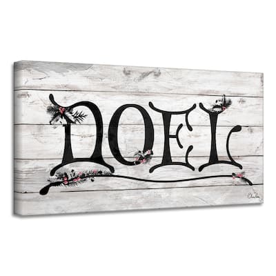 Ready2HangArt 'Noel' Holiday Canvas Wall Art by Olivia Rose