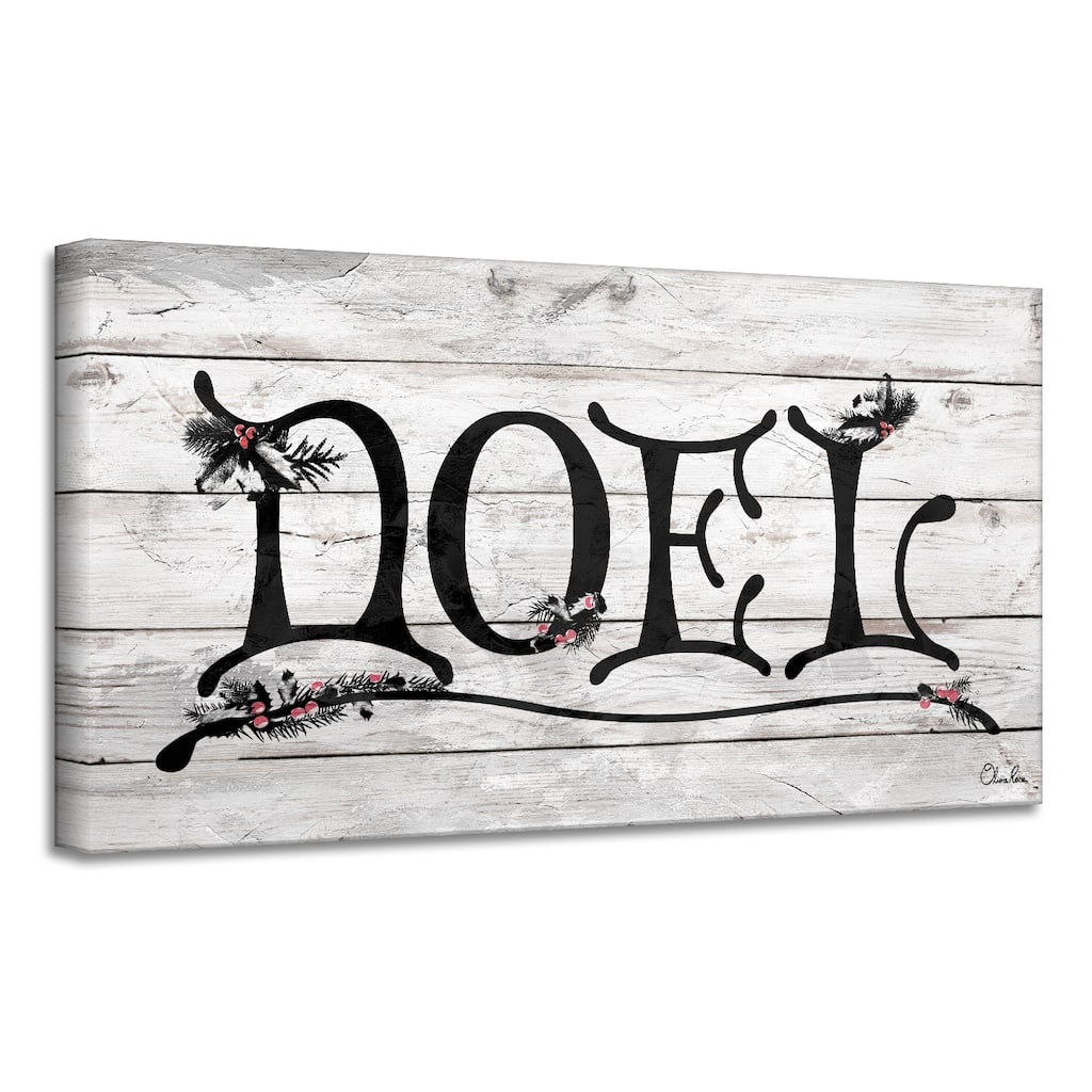 Ready2HangArt 'Noel' Holiday Canvas Wall Art by Olivia Rose