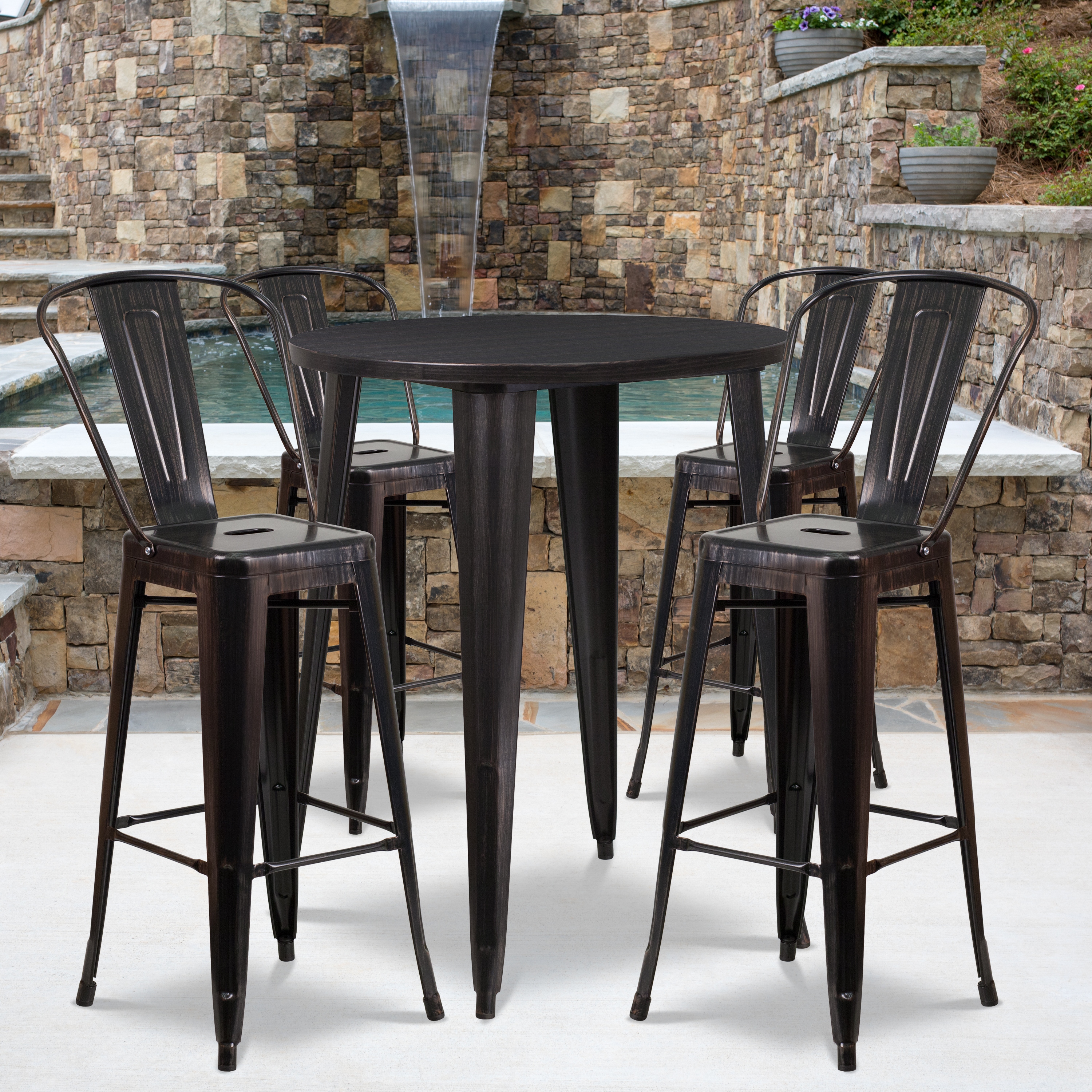 Metal Bar Table Sets Bed Bath Beyond