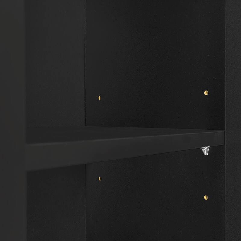 98.4" W Wall Unit Entertainment Center with Bookshelves - For TVs up to 80"