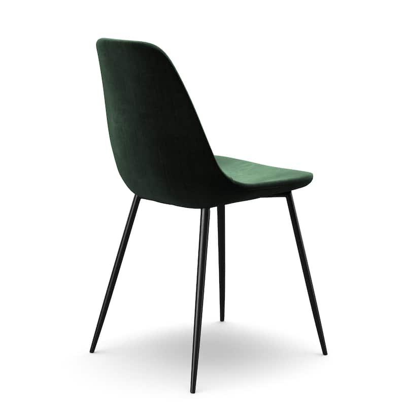 Maxine Velvet Side Chairs (Set of 2)