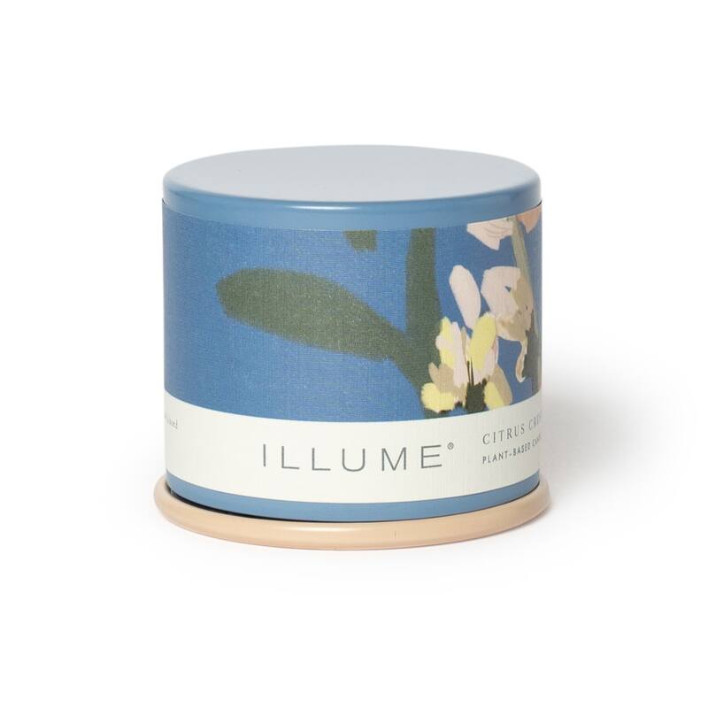 Beautifully Done Essentials Citrus Crush Boxed Glass Scented Candle - Demi Vanity Tin