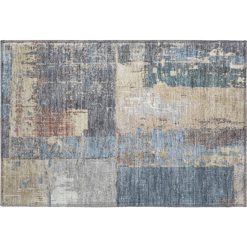 Premium Washable Super Soft Contemporary Geo Mayfield Rug