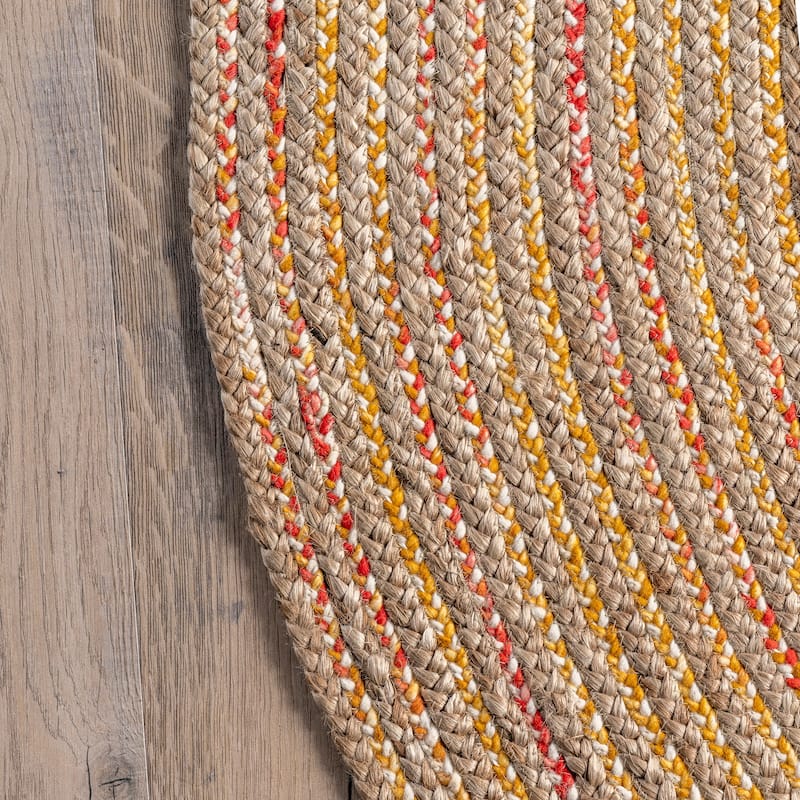 Nuloom Draya Casual Braided Jute Area Rug