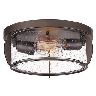 12 Inch 2-Light Ceiling Lighting, Flush Mount Light