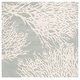 preview thumbnail 48 of 63, SAFAVIEH Handmade Bella Lular Modern Floral Wool Rug 5' Square - Grey/Ivory - Square