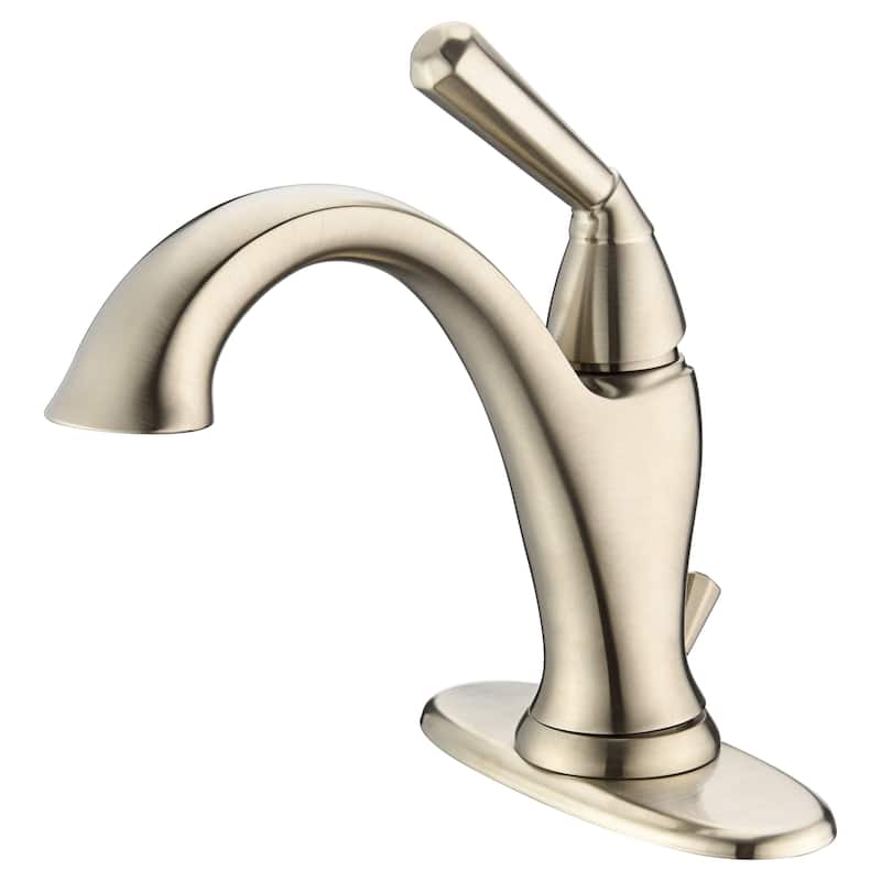 UltraFaucets Z Collection Single-Handle Lavatory Faucet - Brushed Nickel UF35213