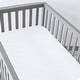 preview thumbnail 34 of 58, Bare Home Solid Ultra-Soft Crib Fitted Sheet
