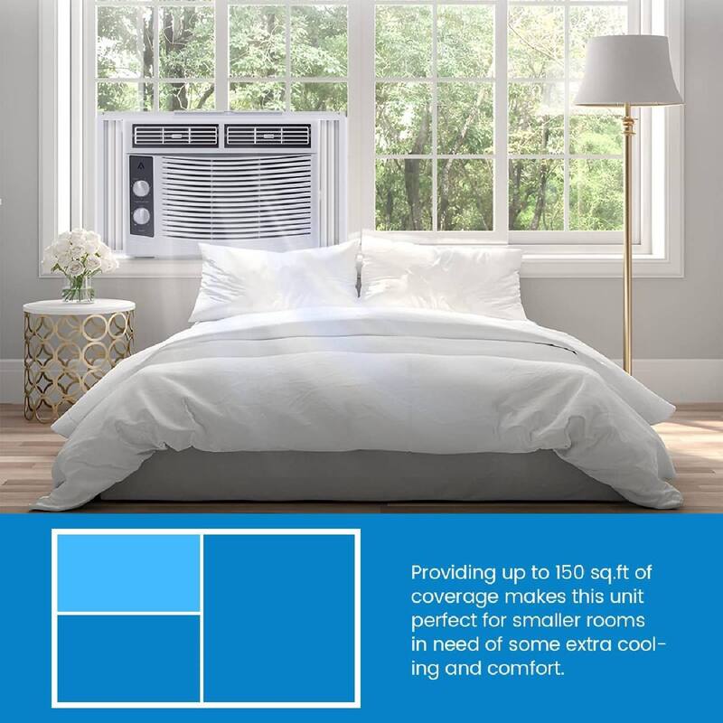 5000 BTU Window Air Conditioner for Home and Office Use - N/A