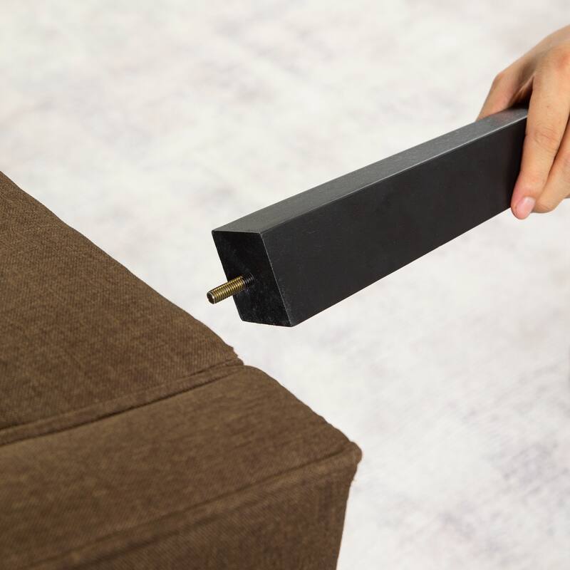 Futon Sofa Bed Convertible Couch Bed with Armrests