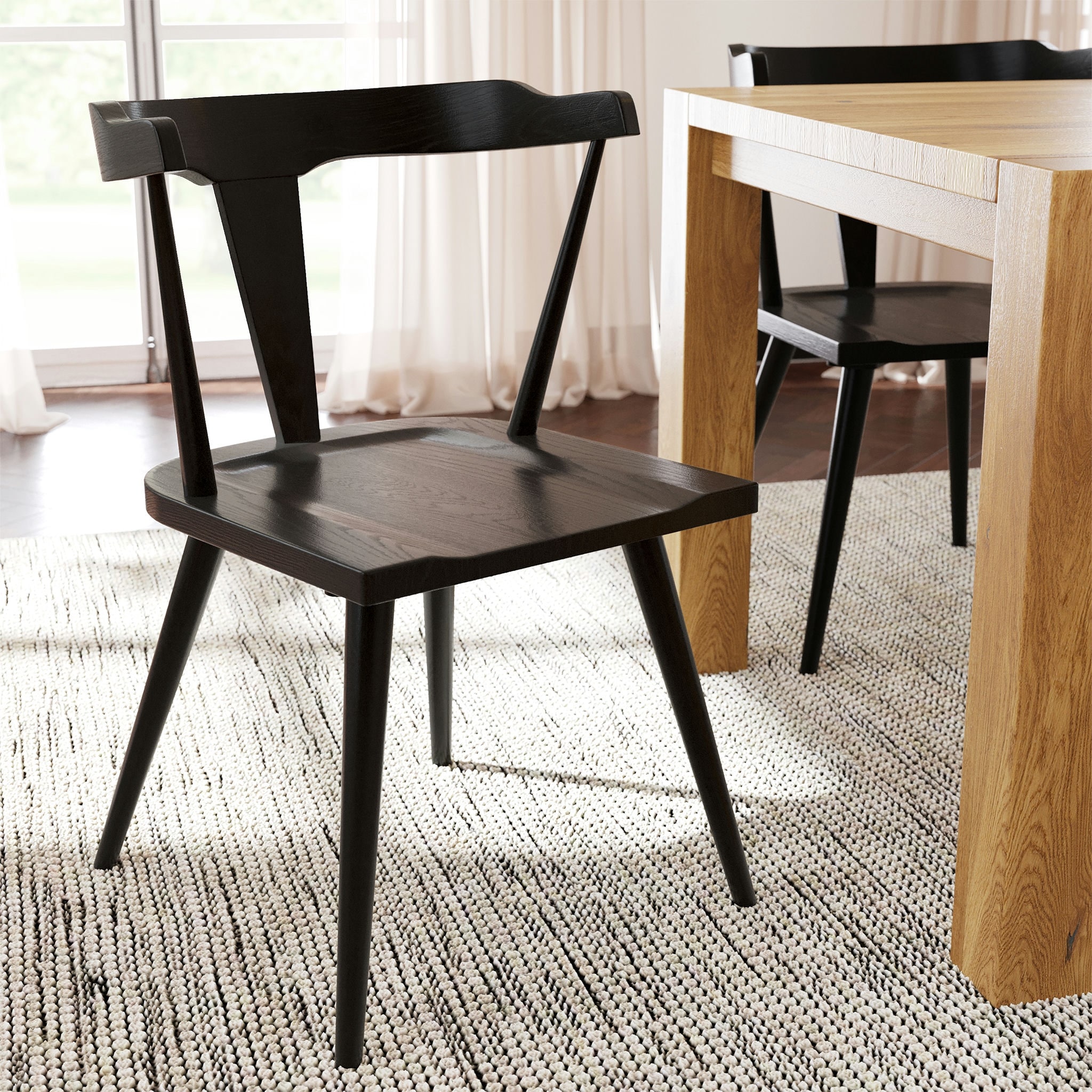 Amazon.com - ACEDÉCOR Dining Chairs with Arms Set of 4