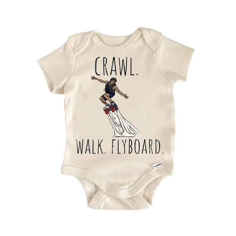 Flyboard Flyboarding Water Sports - Baby Boy Girl Clothes Infant Bodysuit Funny Cute