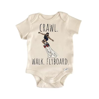 Flyboard Flyboarding Water Sports - Baby Boy Girl Clothes Infant Bodysuit Funny Cute