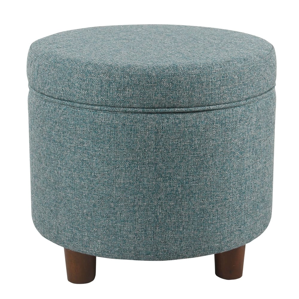 Porch & Den Parkchester Round Storage Ottoman