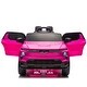 preview thumbnail 52 of 77, Licensed 24V Kids Chevrolet Silverado EV Ride-On Car with Four-Wheel Suspension, Bluetooth, Music, Remote Control, and LED Light