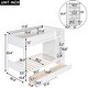 preview thumbnail 19 of 24, Twin over Twin Bunk Bed Kids Bed Frame with Side Bookcase Cabinet, Pull-out Drawers, Wooden Panel Bed for Kids Bedroom