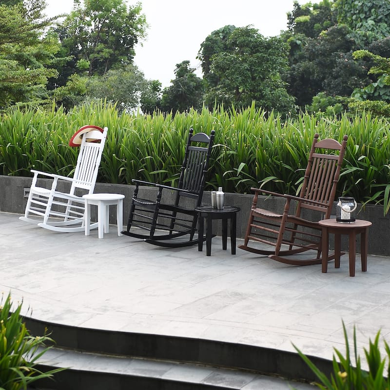 Cambridge Casual Alston Wood Outdoor Side Table