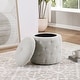 preview thumbnail 6 of 68, Erindale Round Storage Ottoman