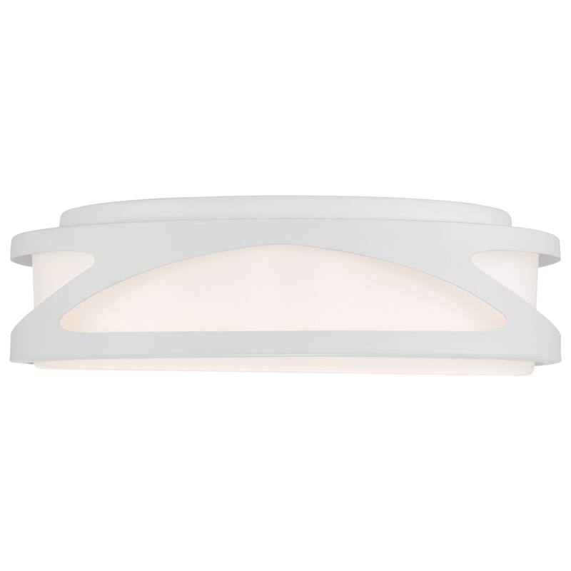 Access Lighting Lucia 14" Wide LED Flush Mount Drum Ceiling Fixture