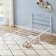 preview thumbnail 25 of 32, VECELO Twin Size Metal Bed Frame Set of 2 Victorian Style Kids Beds with Heart Pattern Headboard No Box Spring Needed