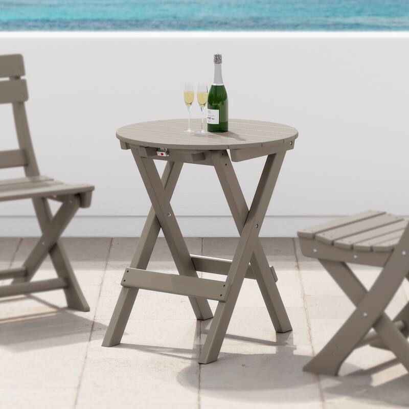 Laguna Patio Round Folding Dining Table