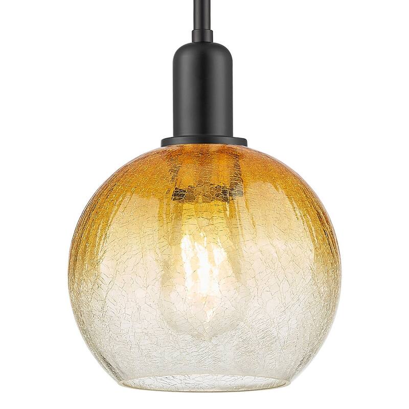 Innovations Lighting 716-1S-G483-8AM Brookhaven Globe 8" Wide Mini - Matte Black