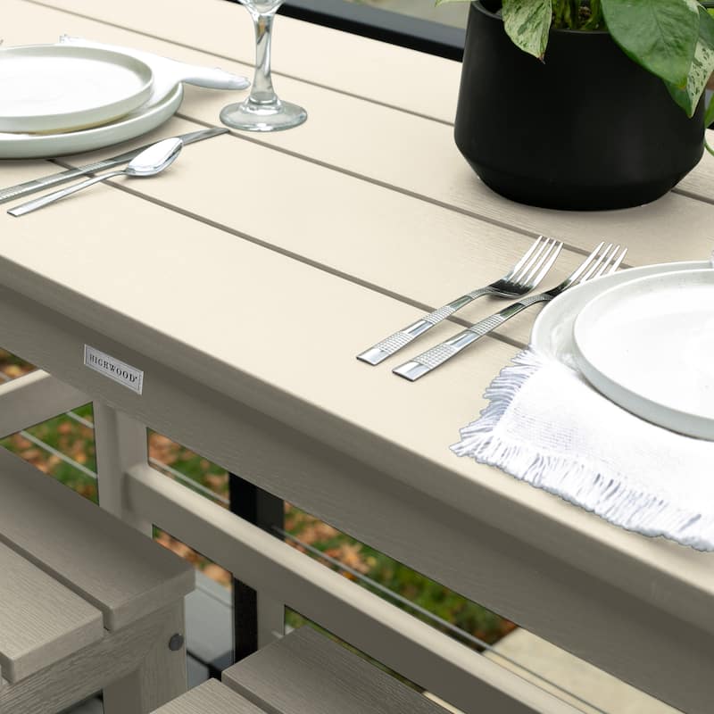 HIGHWOOD Monroe Modern Counter-Height Dining Balcony Set