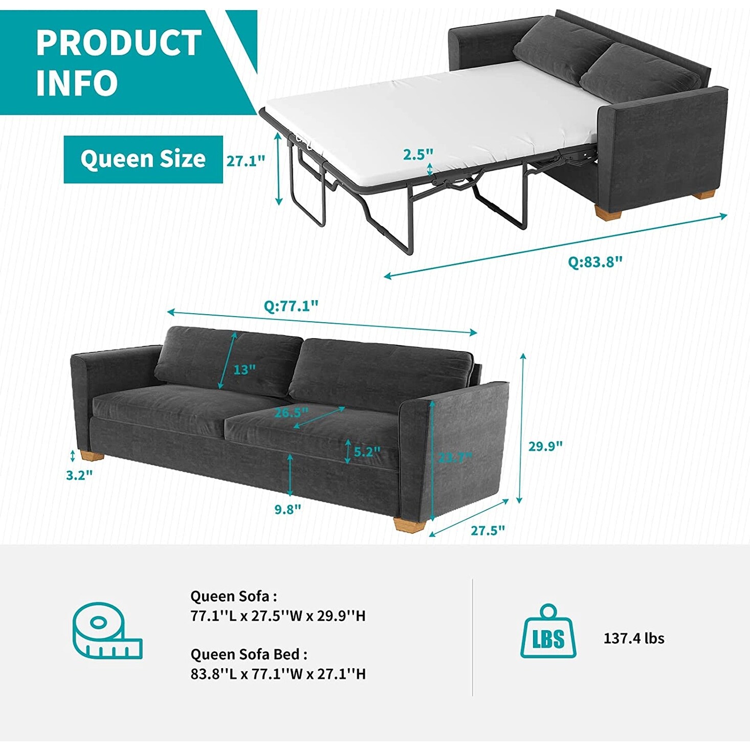Toddler size pull hotsell out couches