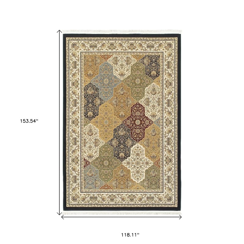 HomeRootsOriental Traditional Rectangle Area Rug